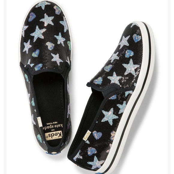 black sparkle keds